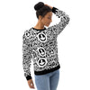 Down Worldwide AOP Pattern sweatshirt (Black collar)