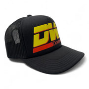 DWi Downwidit Foam Trucker Cap - Black/Yellow