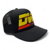 DWi Downwidit Foam Trucker Cap - Black/Yellow
