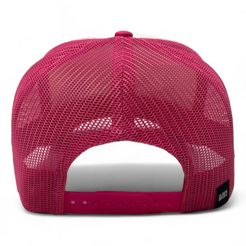 DWi Downwidit Foam Trucker Cap - Pink/Green