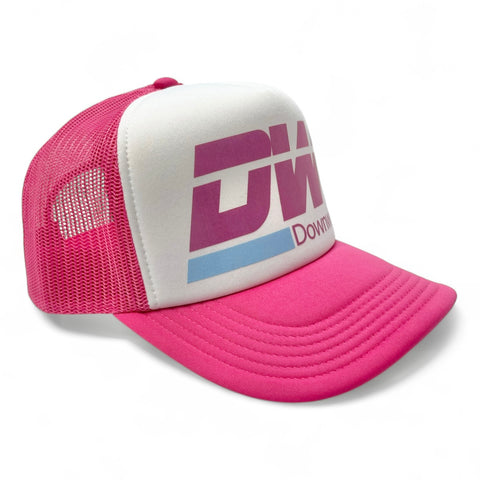 DWi Downwidit Foam Trucker Cap - Pink/Pink