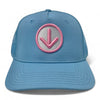 DOWN Trucker Cap - Baby blue