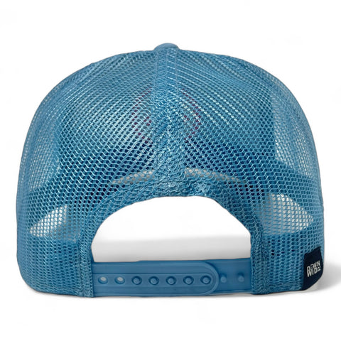 DOWN Trucker Cap - Baby blue