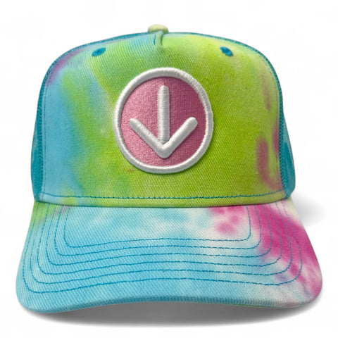 DOWN Trucker Cap - Candy Pastel