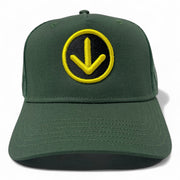 DOWN Trucker Cap - Navy Green