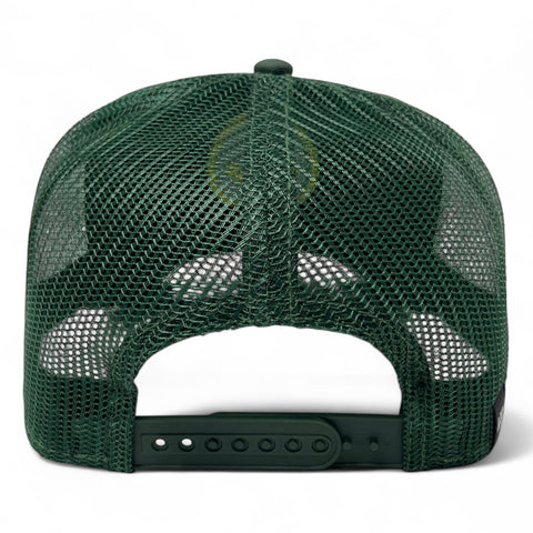 DOWN Trucker Cap - Navy Green