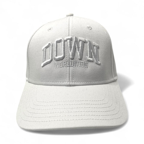 DOWN WORLDWIDE Strapback Cap - White