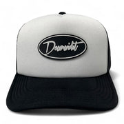 Downwidit Foam Trucker Cap - Black/White