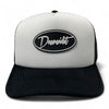 Downwidit Foam Trucker Cap - Black/White