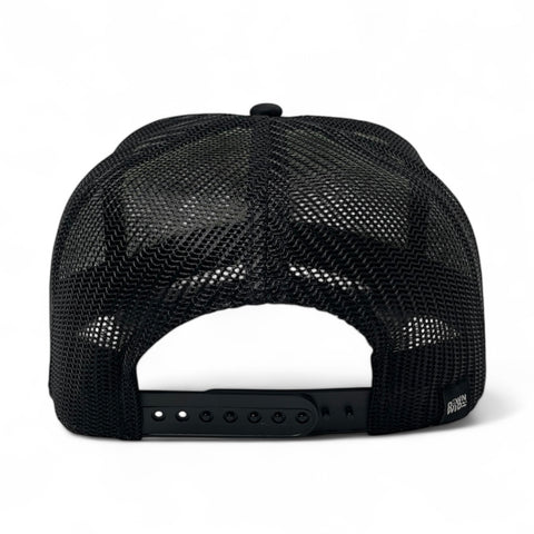Downwidit Foam Trucker Cap - Black/White