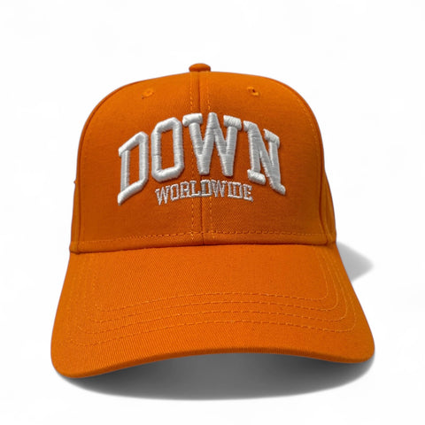 DOWN WORLDWIDE Strapback Cap - Orange