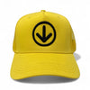 DOWN Trucker Cap - Yellow