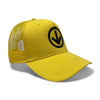 DOWN Trucker Cap - Yellow