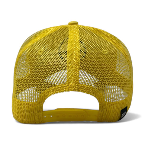 DOWN Trucker Cap - Yellow