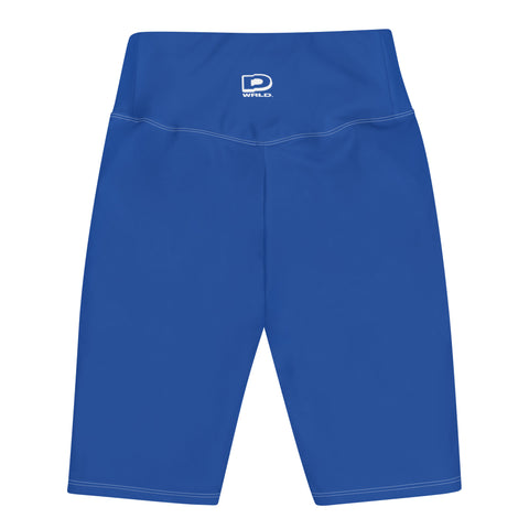 DWRLD WOMENS BIKER SHORTS (ROYAL)