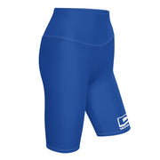 DWRLD WOMENS BIKER SHORTS (ROYAL)