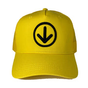 DOWN Trucker Cap - Yellow
